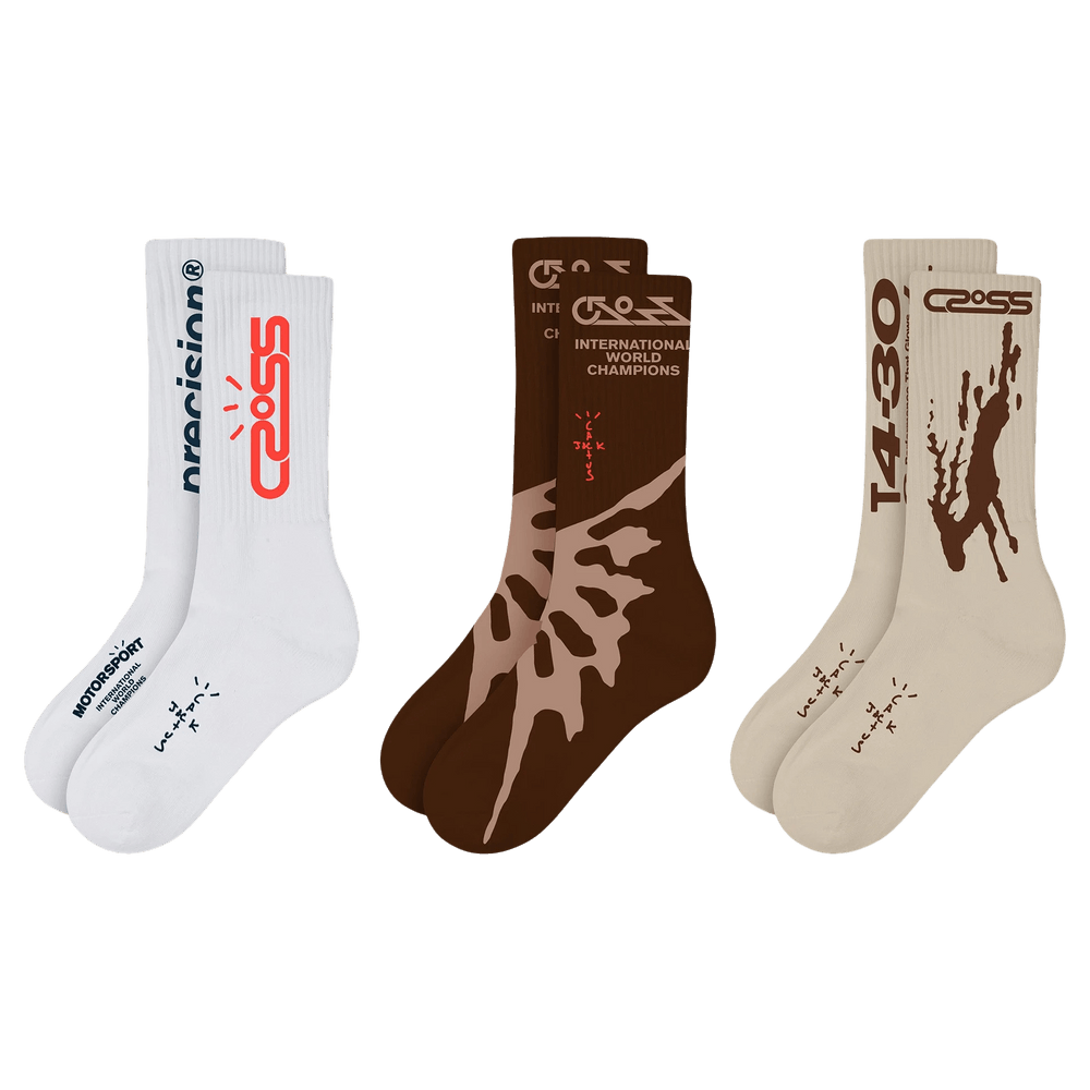 レッグウェア TRAVIS SCOTT CACTUS JACK BASIC3PACKSOCKS Travis-Scott-Cactus-Jack-T-