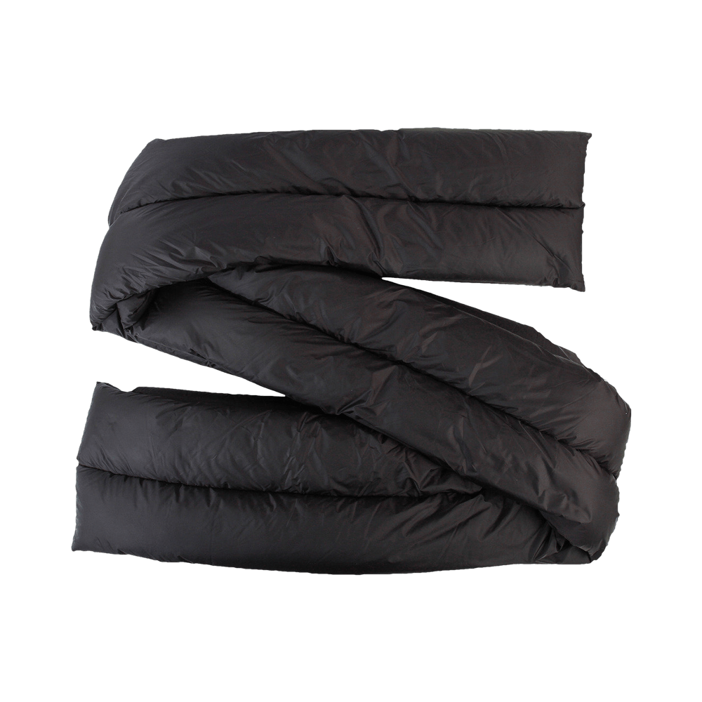 Buy Rick Owens Larry Puffer Scarf 'Black' - RR19F4440 NZD3 09 | GOAT