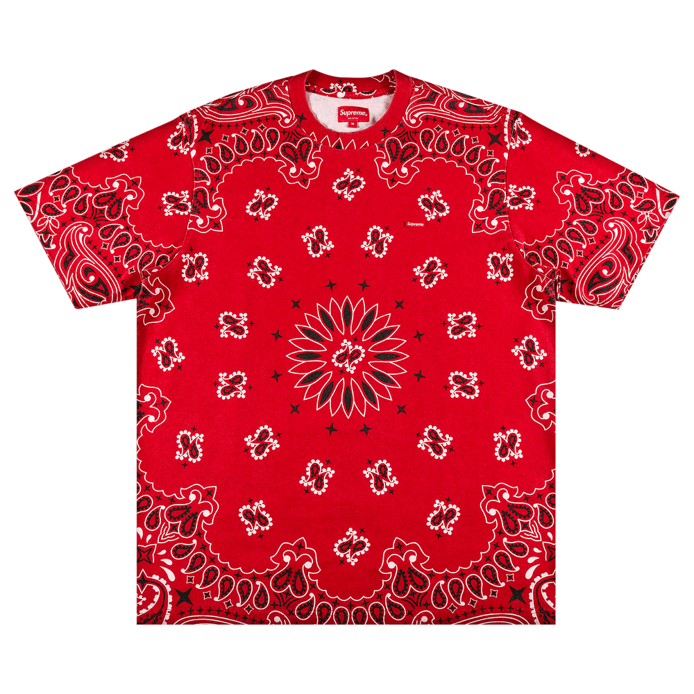 Buy Supreme Small Box Tee Red Bandana SS21KN3 RED BANDANA GOAT