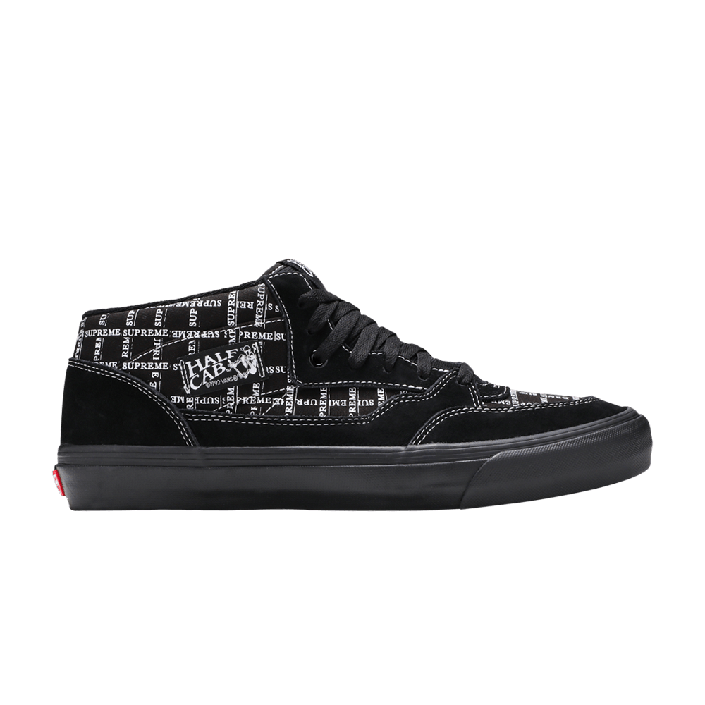 supreme × vans half cab Black Buy Supreme x Vans Half Cab 'Barbed Wire - Black