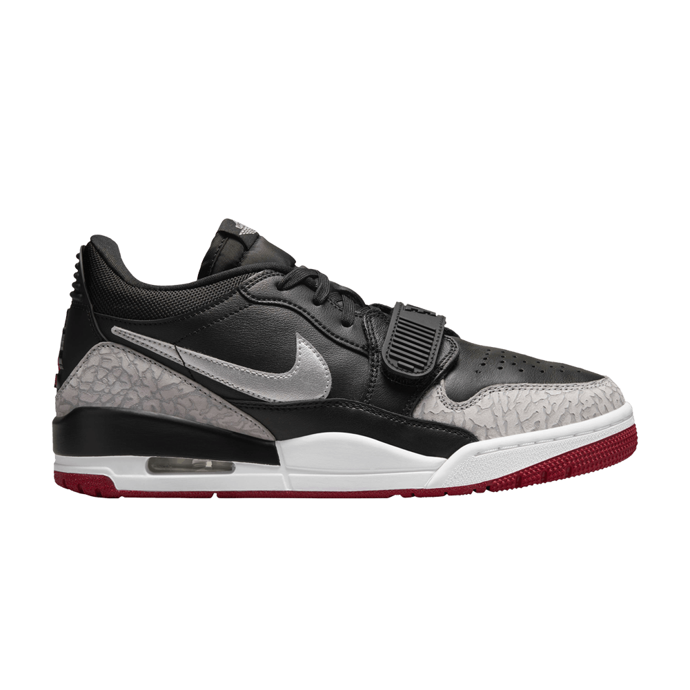 Jordan legacy 312 low black cement deals