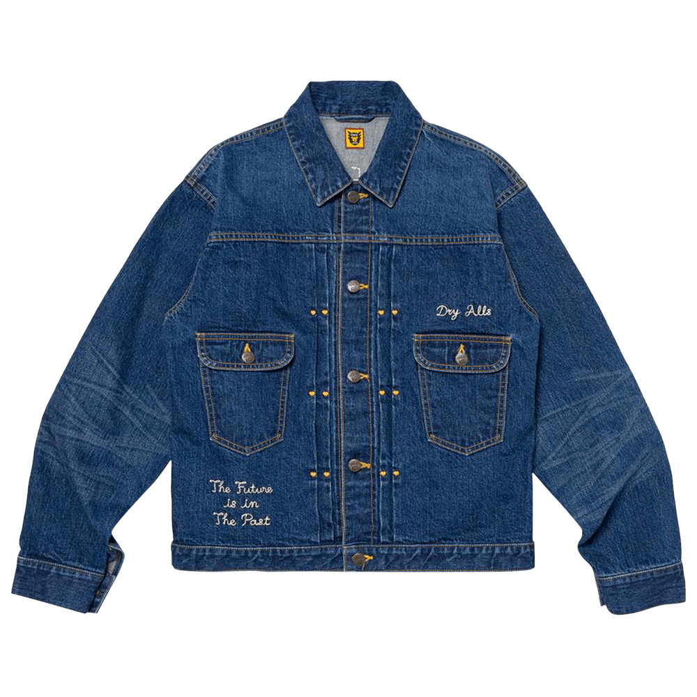 Size xl Human Made Denim Work Jacket 'Indigo'