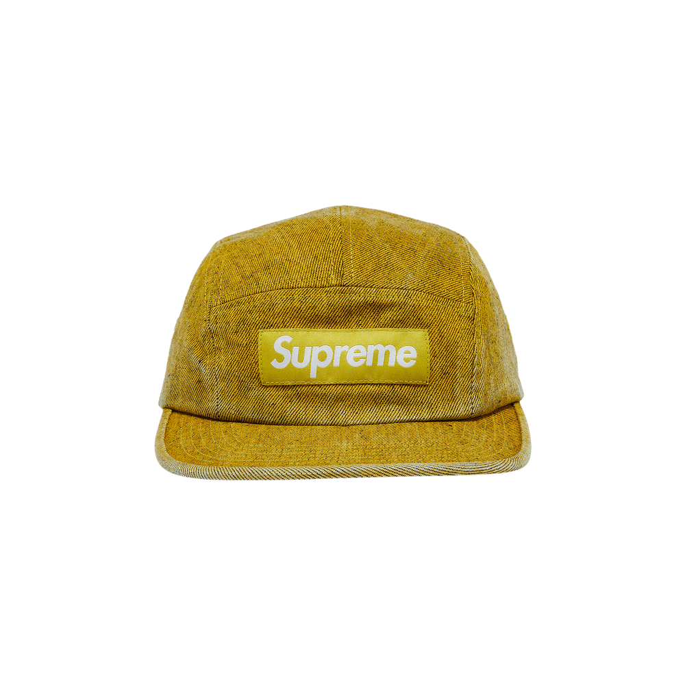 Buy Supreme Coated Denim Camp Cap 'Yellow' - SS24H35 YELLOW | GOAT