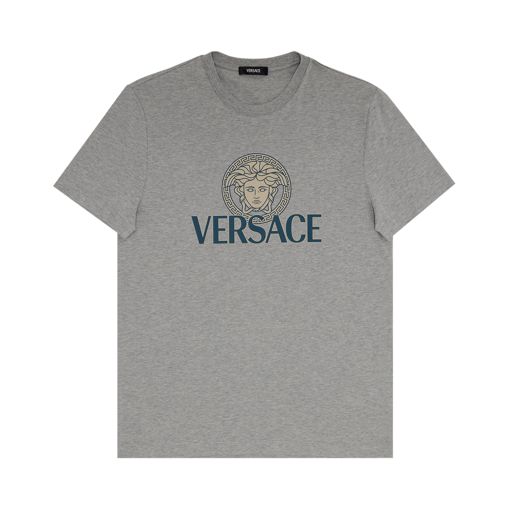 Buy Versace Medusa Logo T-Shirt 'Light Grey' - 1014226 Buy Versace Medusa Logo T-Shirt 'Light Grey' - 1014226