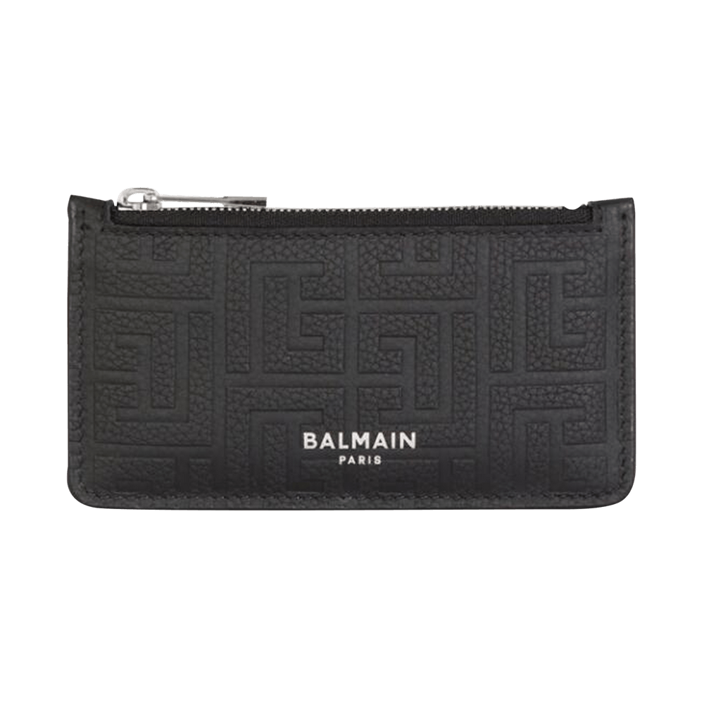 Balmain FF1EE090BD03SNW 関税送料込 Cropped T-shirt with Balmain Paris print blue blue - Women