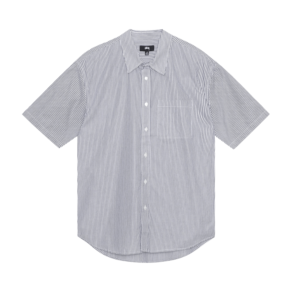 国内発送 送料関税込 STUSSY WAVY STRIPED SHORT SLEEVE SHIRT 国内発送 送料関税込 STUSSY WAVY STRIPED SHORT SLEEVE SHIRT