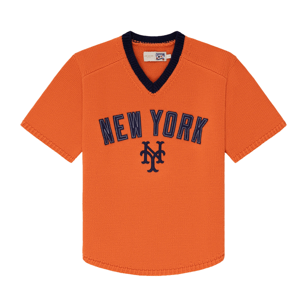 Buy Aimé Leon Dore x New York Mets Short-Sleeve Knit Sweater