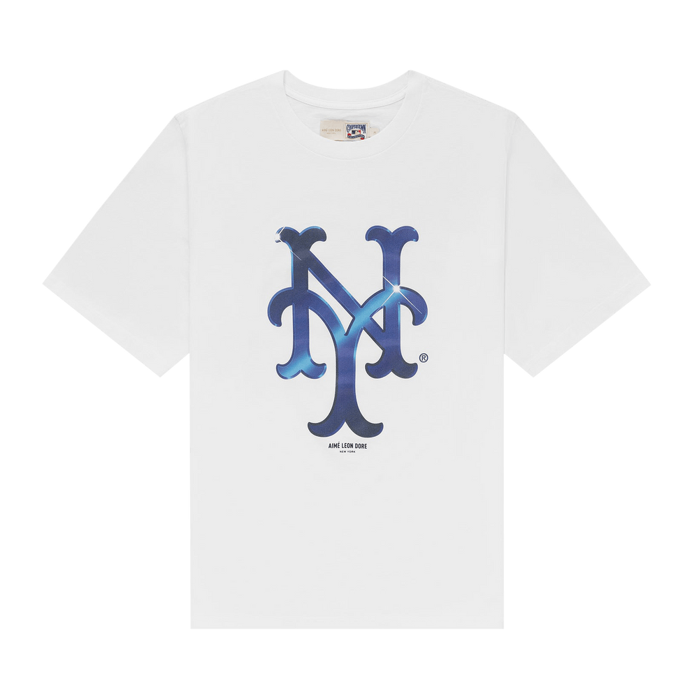 Buy Aimé Leon Dore x New York Mets Logo Tee 'White