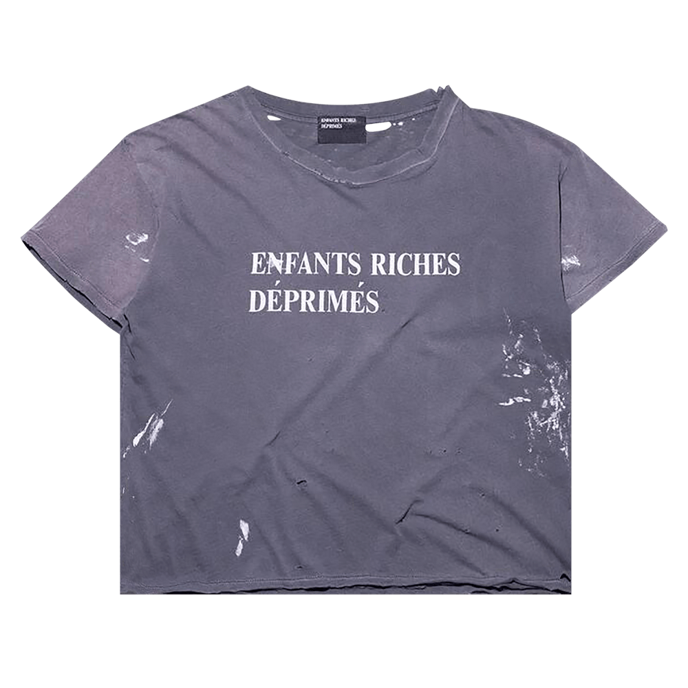 Buy Enfants Riches Déprimés Classic Logo T-Shirt 'Paint Grey' - 010 740  PAIN | GOAT