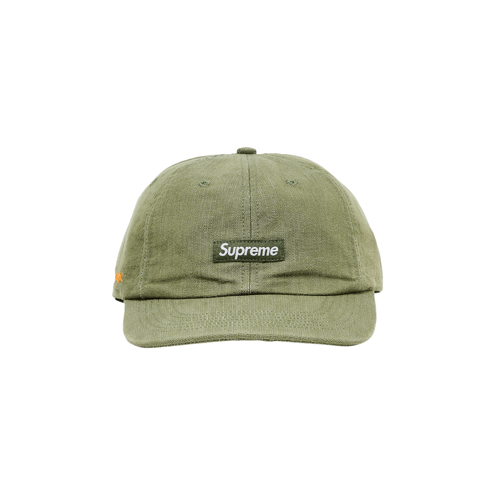 Buy Supreme Cordura Denim Small Box 6-Panel 'Green' - SS24H33