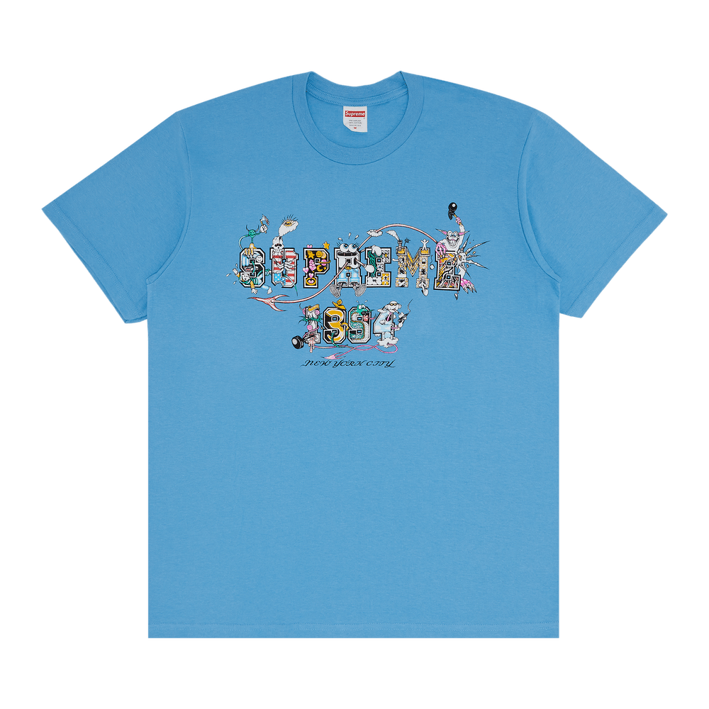 商品画像：Supreme Paris Tee Bright Blue Men's - US 1