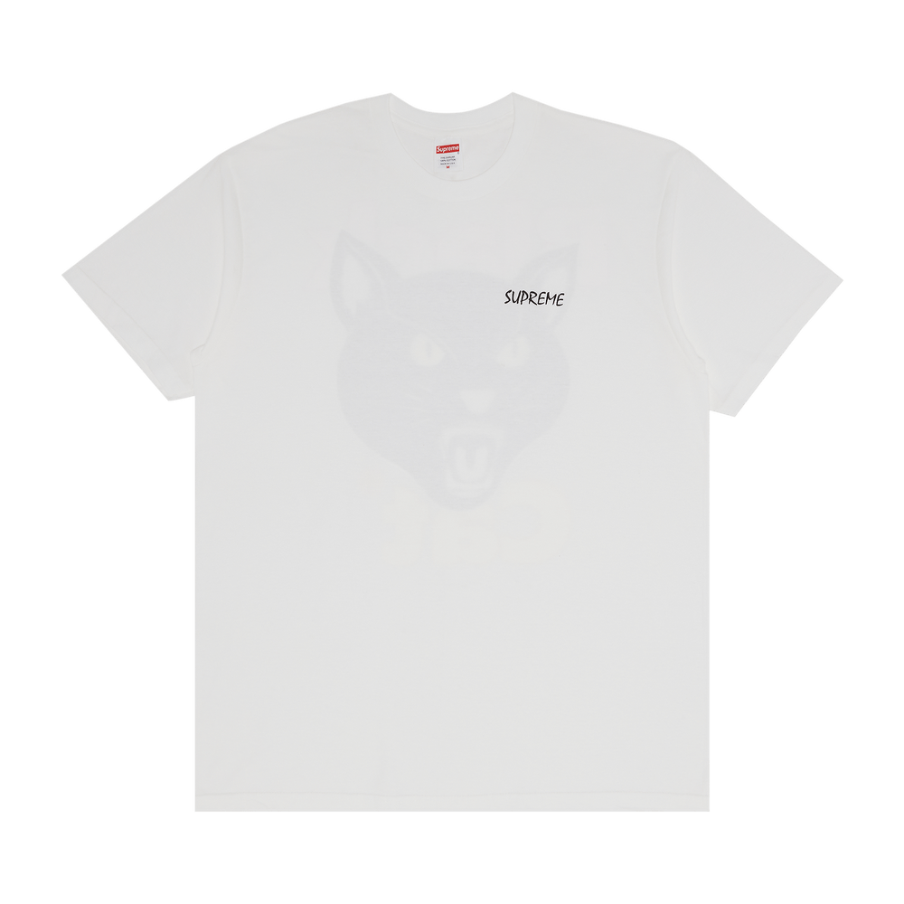 Buy Supreme Black Cat Tee 'White' - SS24T33 WHITE | GOAT