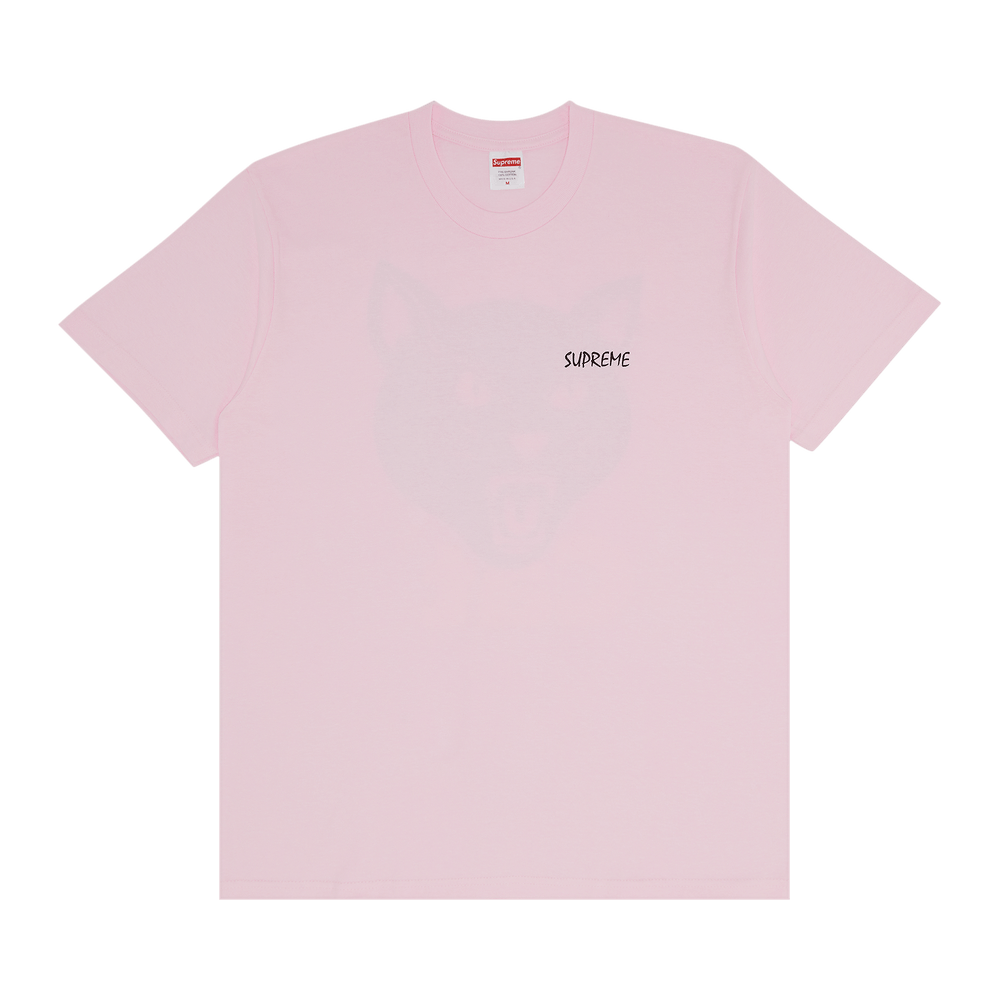 Size l Supreme Black Cat Tee 'Light Pink'