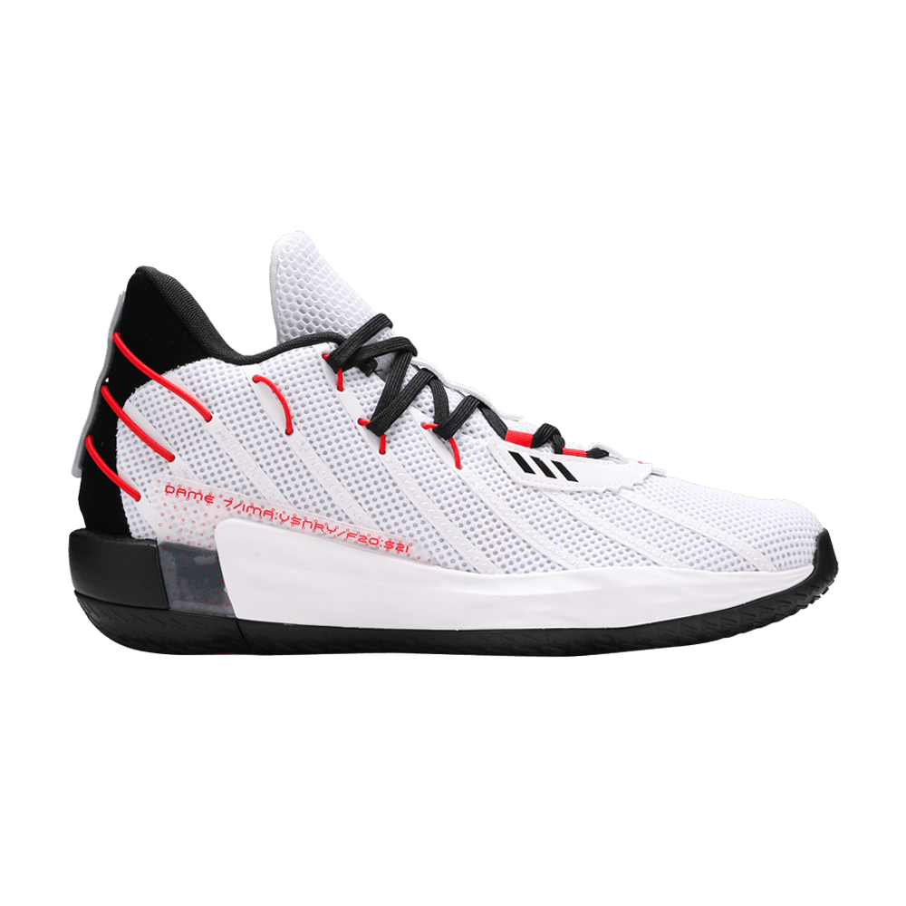 Adidas dame 4 cloud white new arrivals
