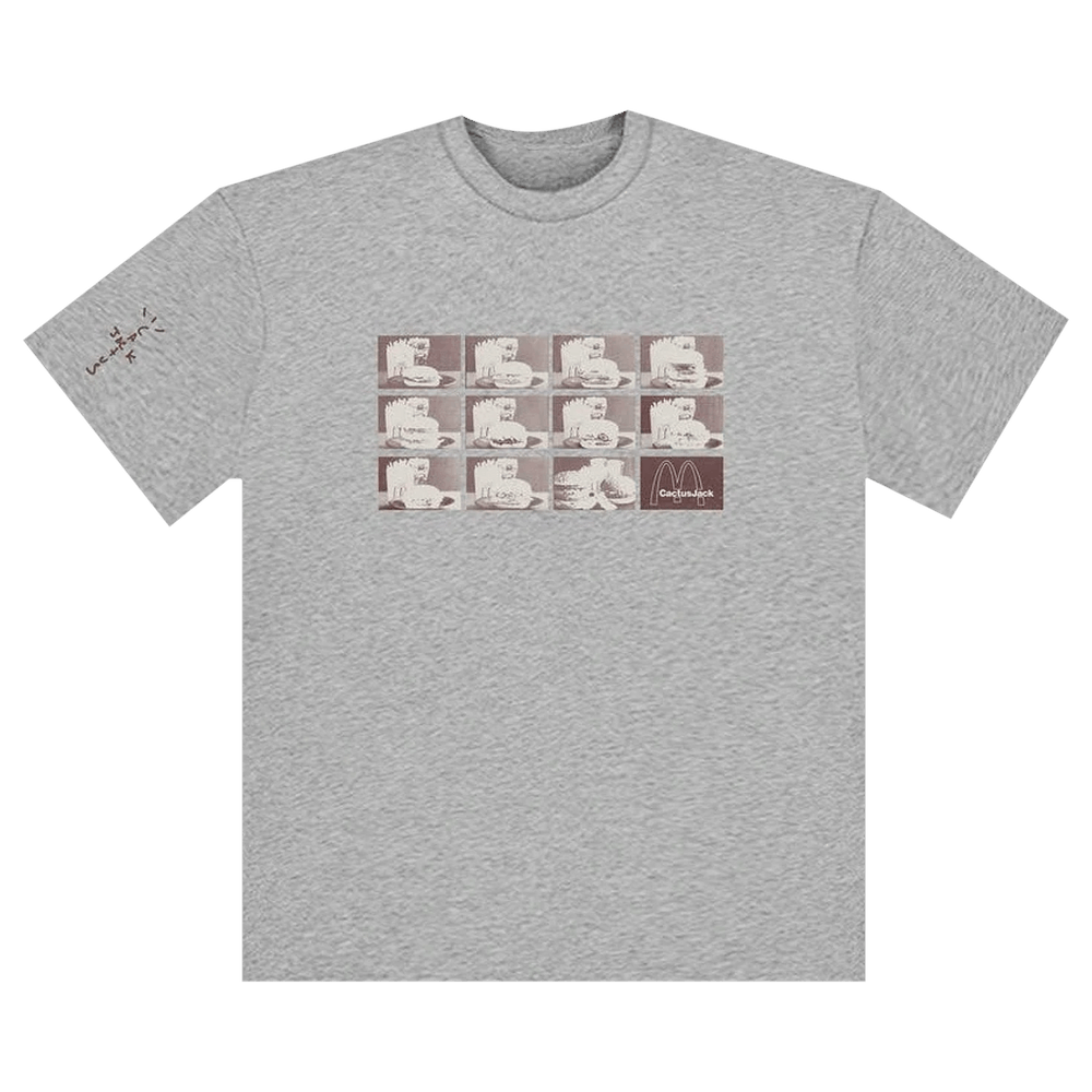 Buy Cactus Jack by Travis Scott x McDonald's Menu Mono Logo T