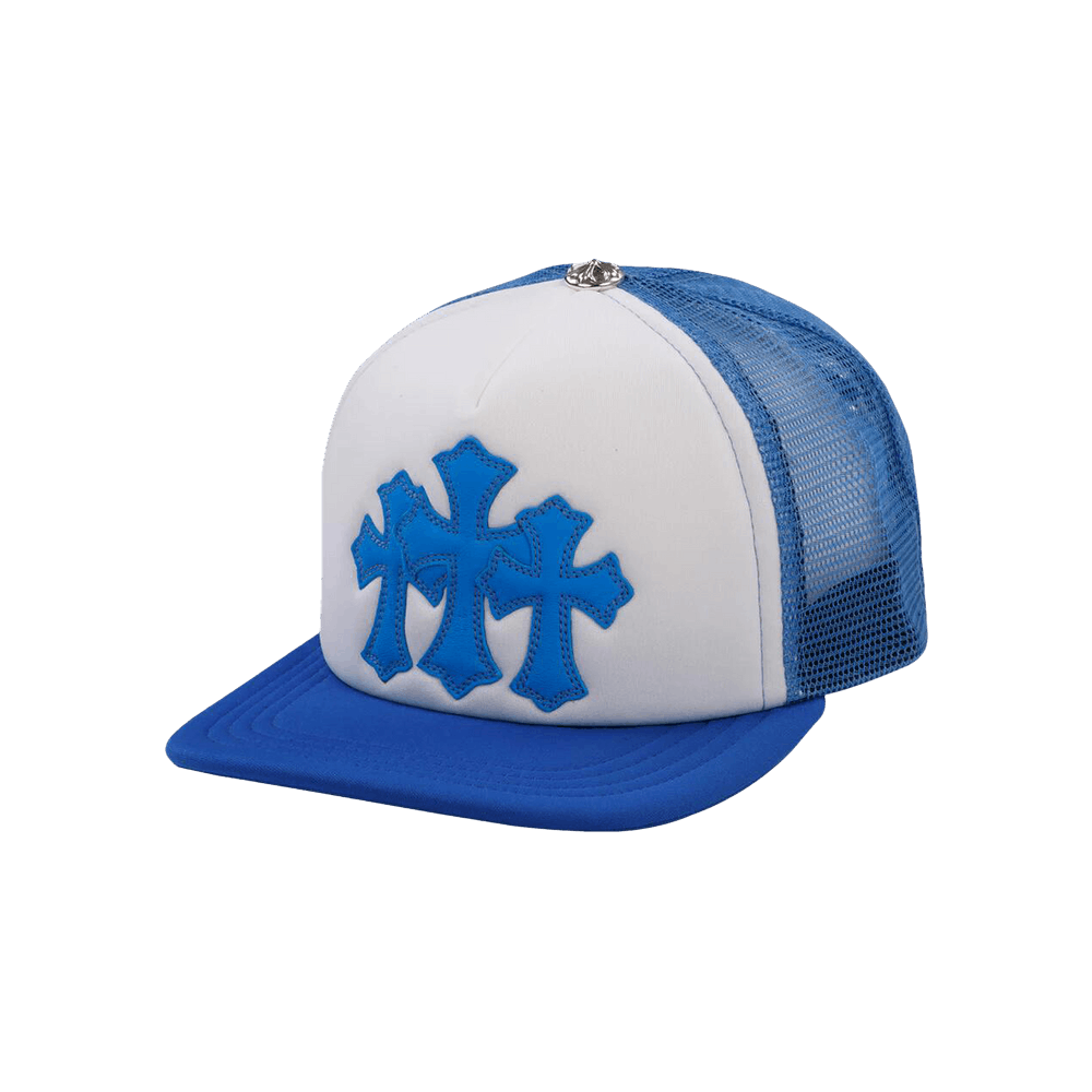 Buy Chrome Hearts Cemetery Trucker Hat 'Blue' - 1383 1SS240710CTH