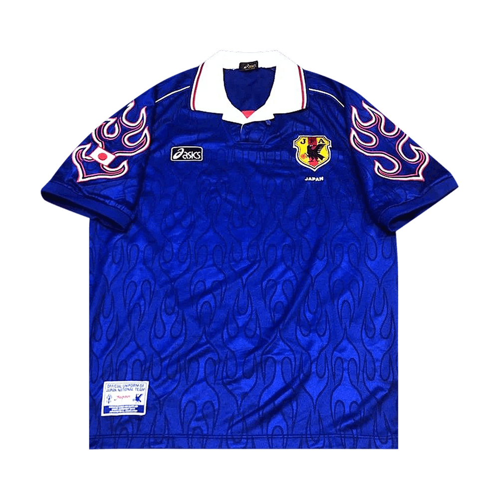 登場! Buy Vintage Asics Japan World Cup Home Jersey 'Blue' - 0007 ウェア