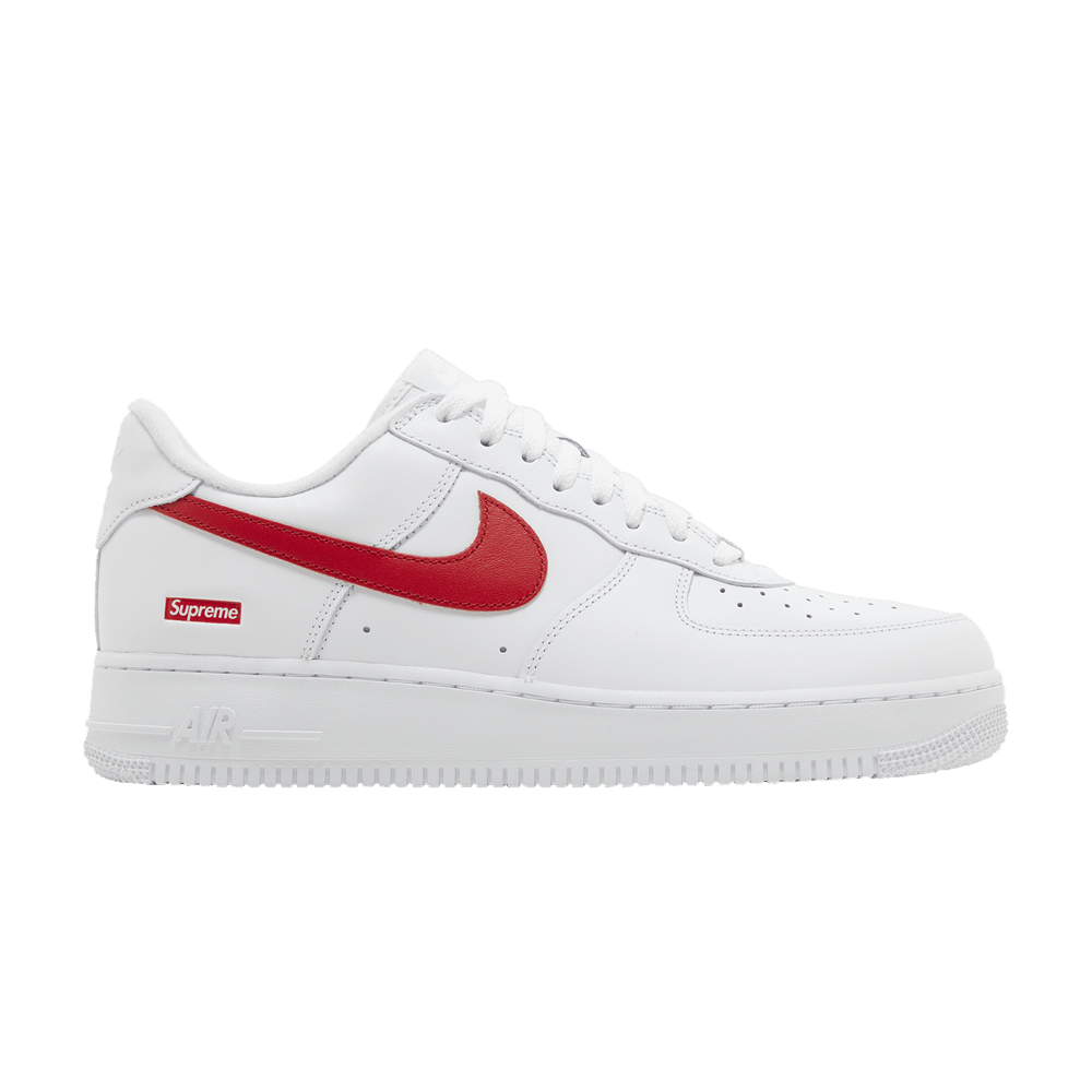 Buy Supreme x Air Force 1 Low 'Box Logo - Speed Red