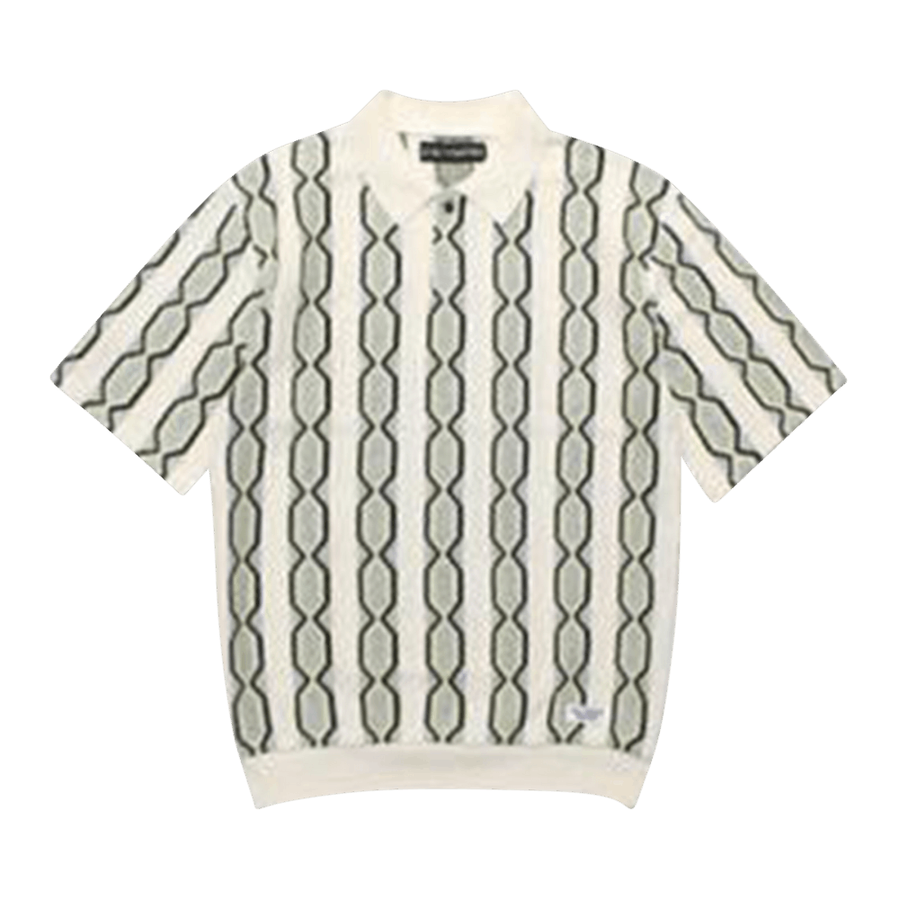 Buy Wacko Maria Knit Polo Shirt (Type-3) 'Beige' - 24SS WMK KN21 BEIG | GOAT