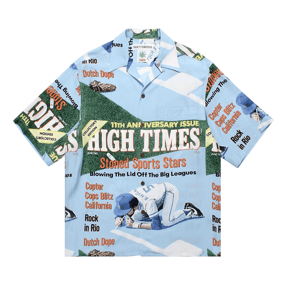 Buy Wacko Maria x HIGH TIMES Short-Sleeve Hawaiian Shirt (Type-4