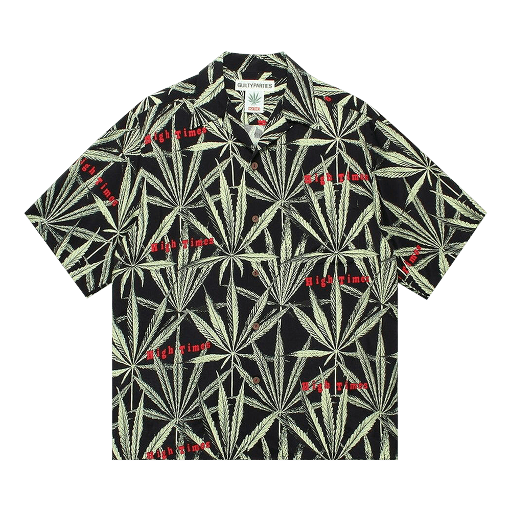 トップス WACKO MARIA HIGHTIMES S/S HAWAIIAN SHIRT Buy Wacko Maria x HIGH TIMES Short-Sleeve Hawaiian Shirt