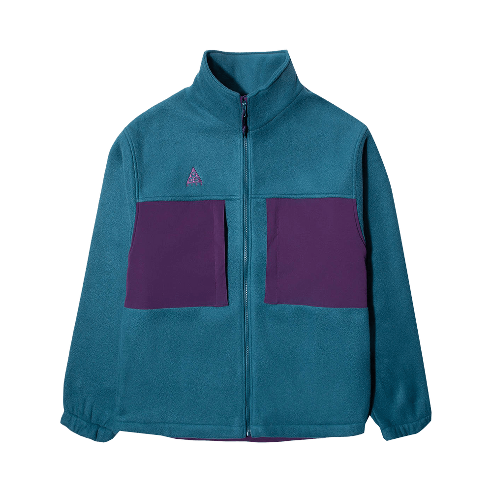 Buy Nike ACG Microfleece Jacket Turquoise Grand Purple Black BQ3446 347 GOAT