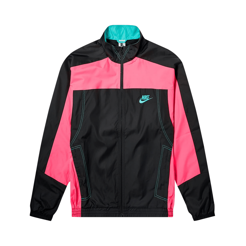 Buy Nike x Atmos NRG Vintage Patchwork Track Jacket Black Hyper Pink Hyper Jade CD6132 011 GOAT UK
