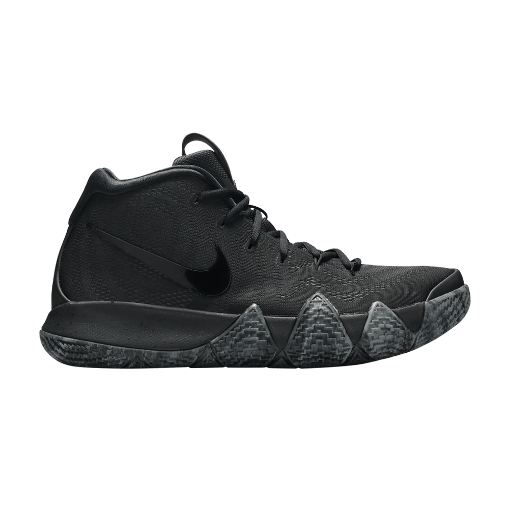 Kyrie 4 black suede cheap