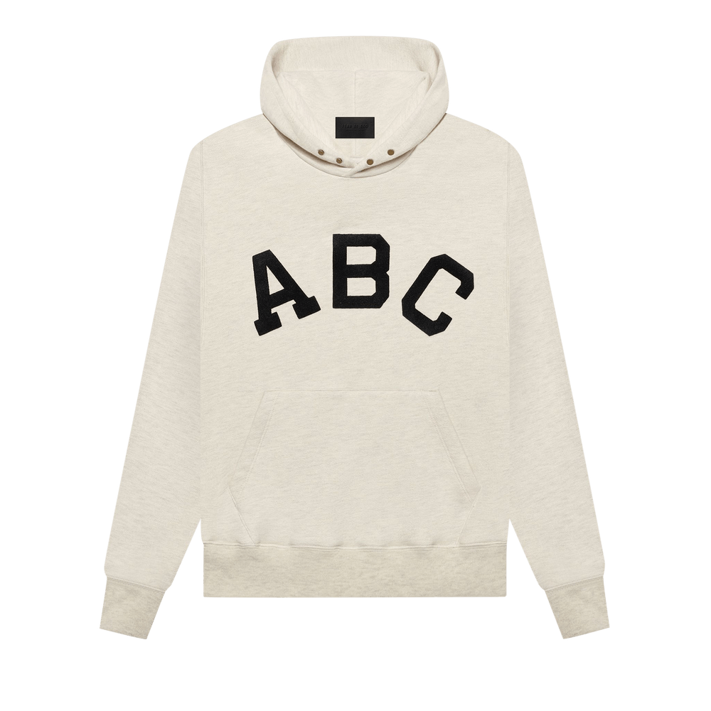Buy Fear of God ABC Hoodie 'Cream Heather' - FG50 056OFL 101 | GOAT