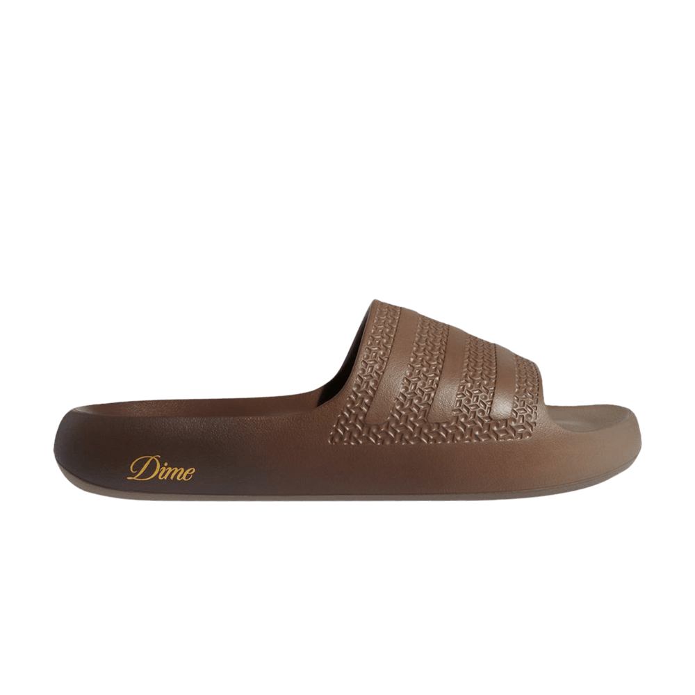 Dime X Adidas Wmns Adilette Ayoon Slide 'simple Brown'