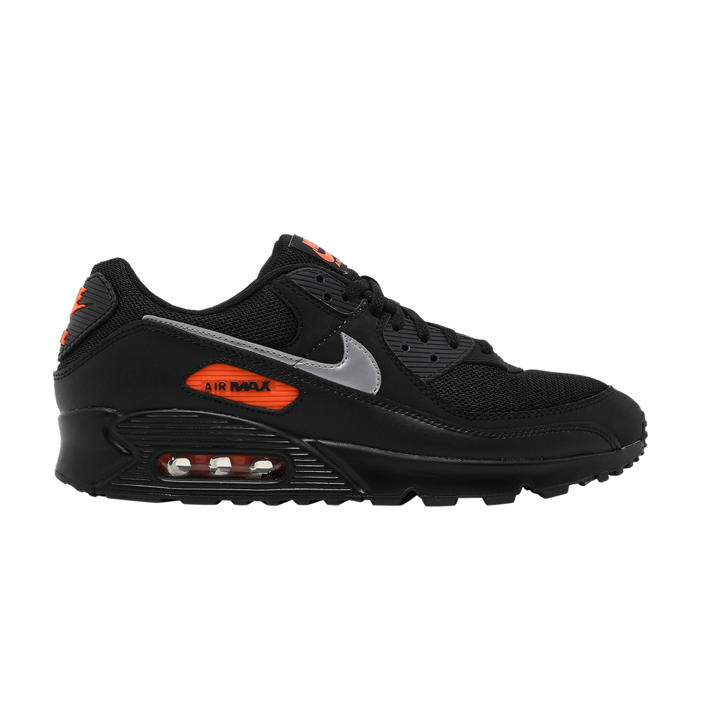 Black white and orange air max 9 sales