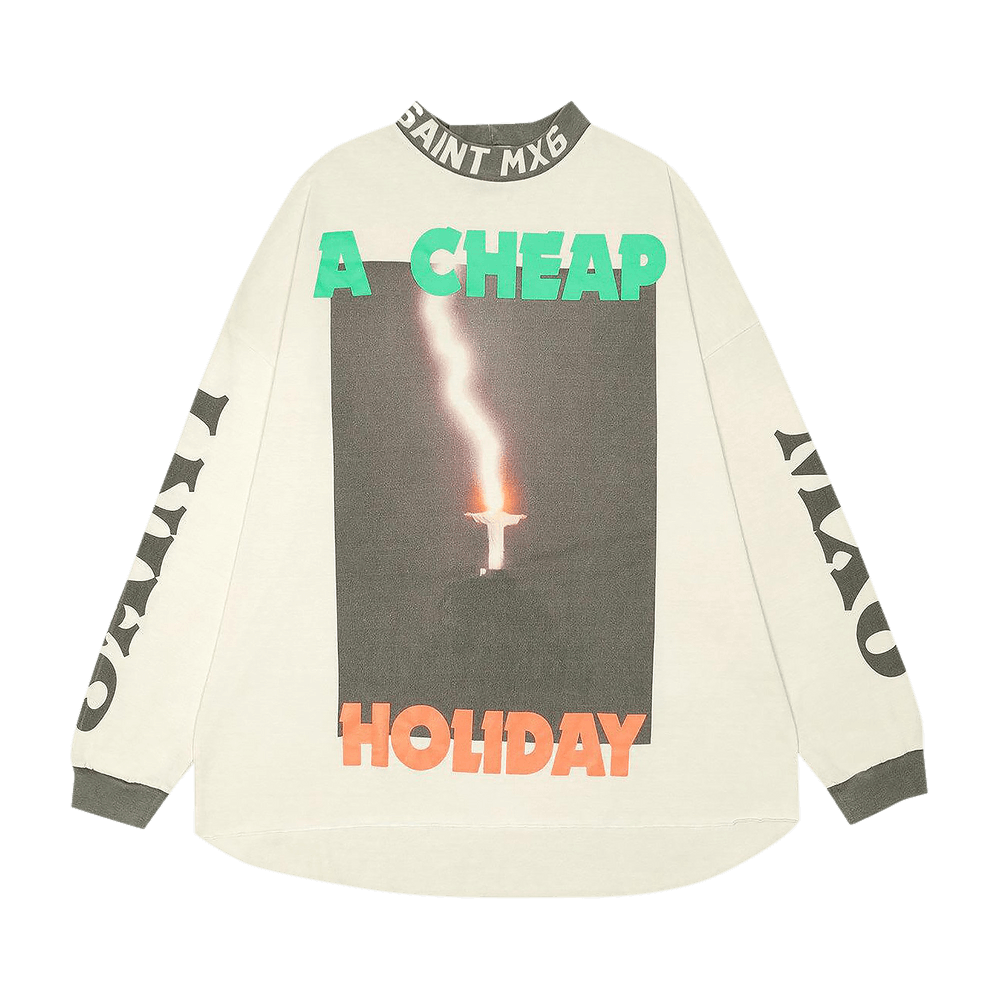 100％本物保証！ Michael Saint Buy A 'White Tee Long-Sleeve Holiday Cheap トップス