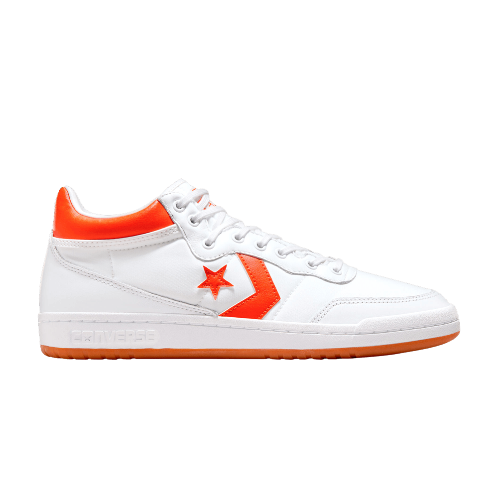 Buy Converse Fastbreak Pro Leather Mid 'White Orange Gum