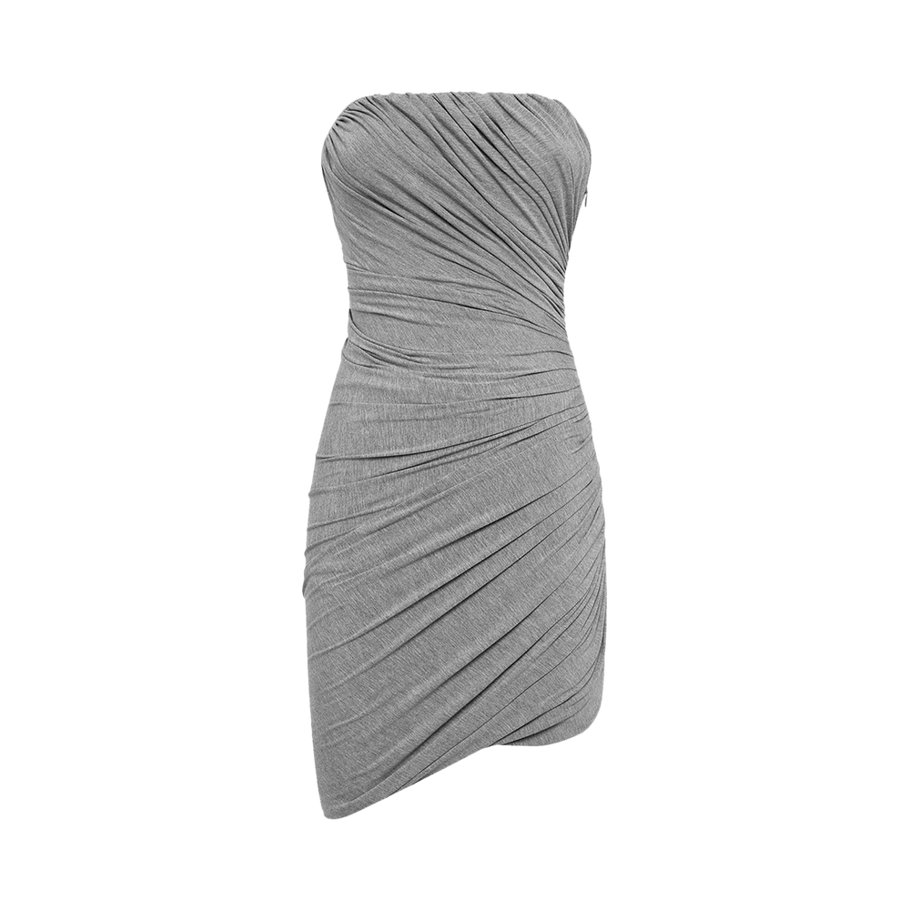 Buy The Attico Mini Dress 'Grey' - 247WCA308 V082 084 | GOAT