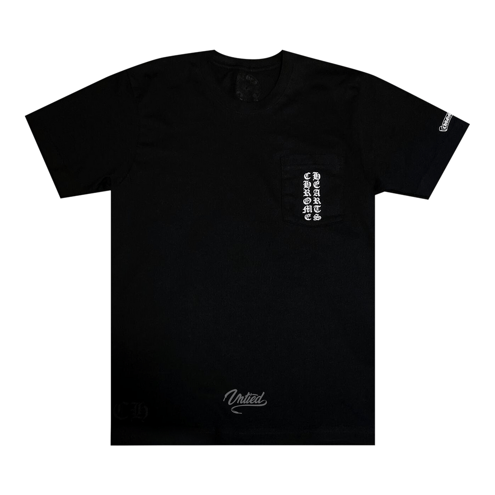 Buy Chrome Hearts Scroll Logo Tokyo T-Shirt 'Black' - 1383