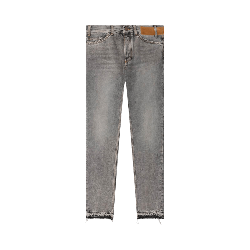 Buy Palm Angels Slim 5 Pockets Denim 'Light Grey