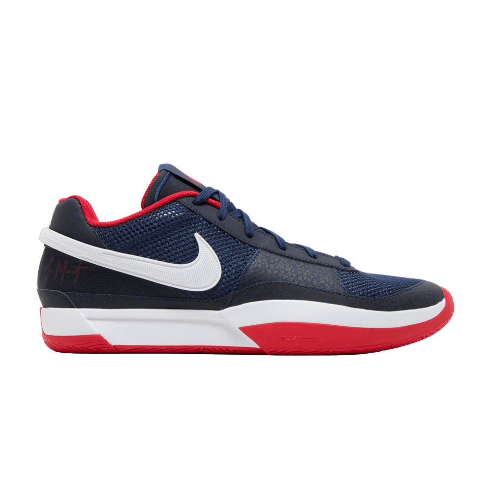海外限定　NIKE Ja 1 EP USA アメリカ代表　ネイビー　レッド Buy Nike Ja 1 'USA' - FQ4796 403 | GOAT