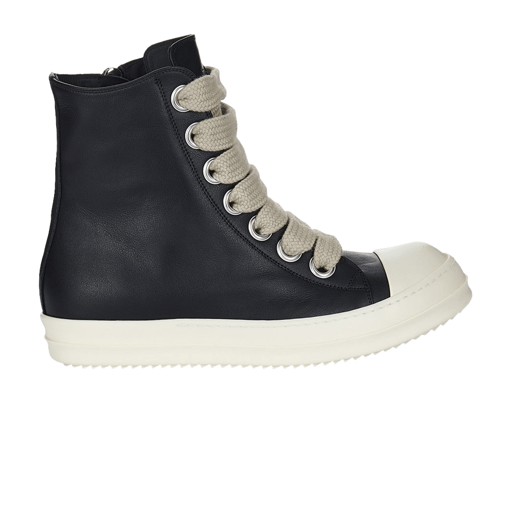 Rick Owens Jumbo Lace Padded Sneakers (Black/Milk) – CNCPTS