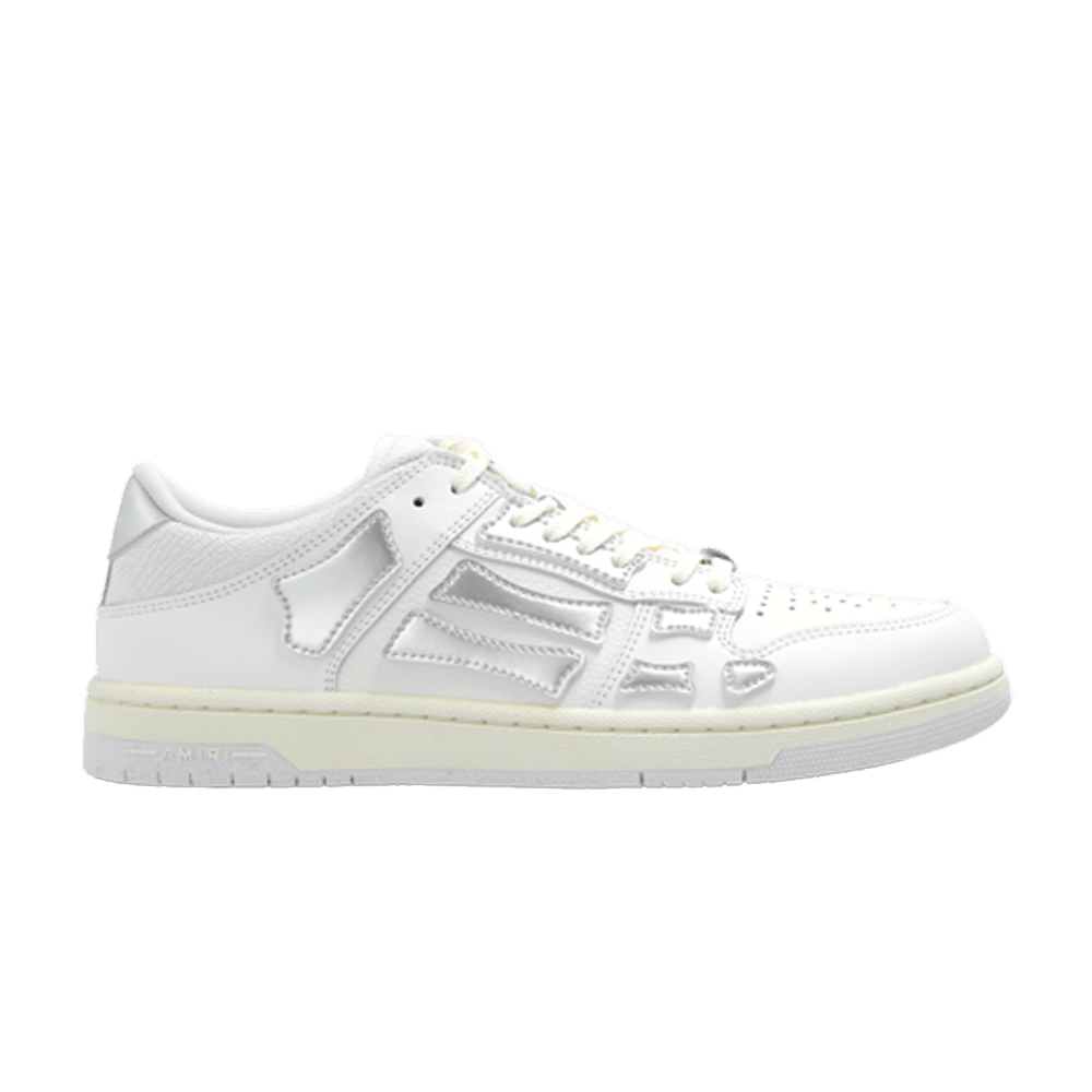 Buy Amiri Wmns Skel Top Low ' Metallic - White Silver