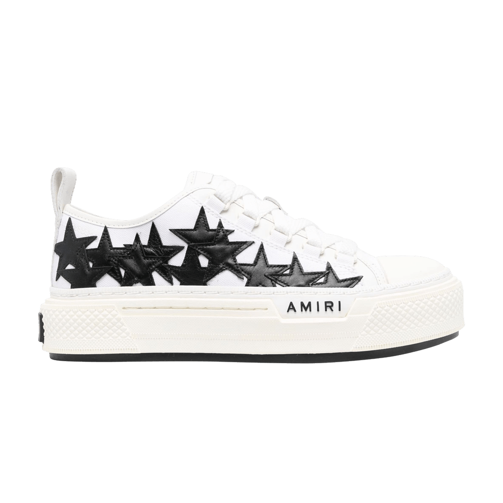 スターホース3.4aime Buy Amiri Wmns Stars Court Low 'White Black' - PXWFS004 111