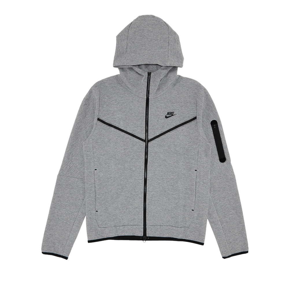 Buy Nike Tech Fleece Full Zip Hoodie 'Heather Grey' - CU4489 Buy Nike Tech Fleece Full Zip Hoodie 'Heather Grey' - CU4489