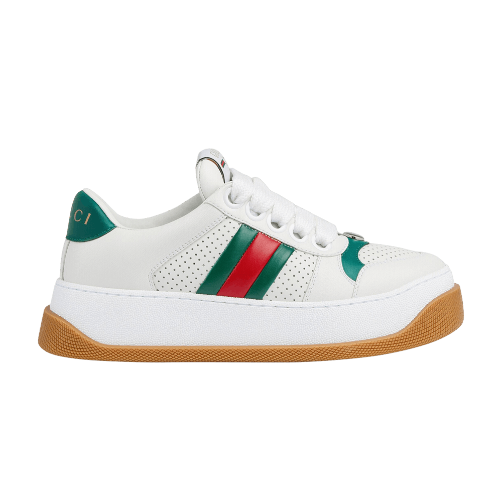 GUCCI レディース スニーカー 771880 AAC0S 9063 Buy Gucci Wmns Screener 'White Green Red' - 771880 AAC0S