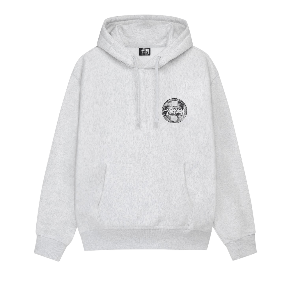 【STUSSY FA24'】Stussy Dot Stamp Hoodie Buy Stussy Apocalypse Zip Hoodie 'Ash Heather' - 1974974 ASH