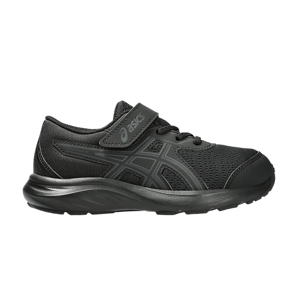 Asics Contend 9 PS Black Graphite Grey