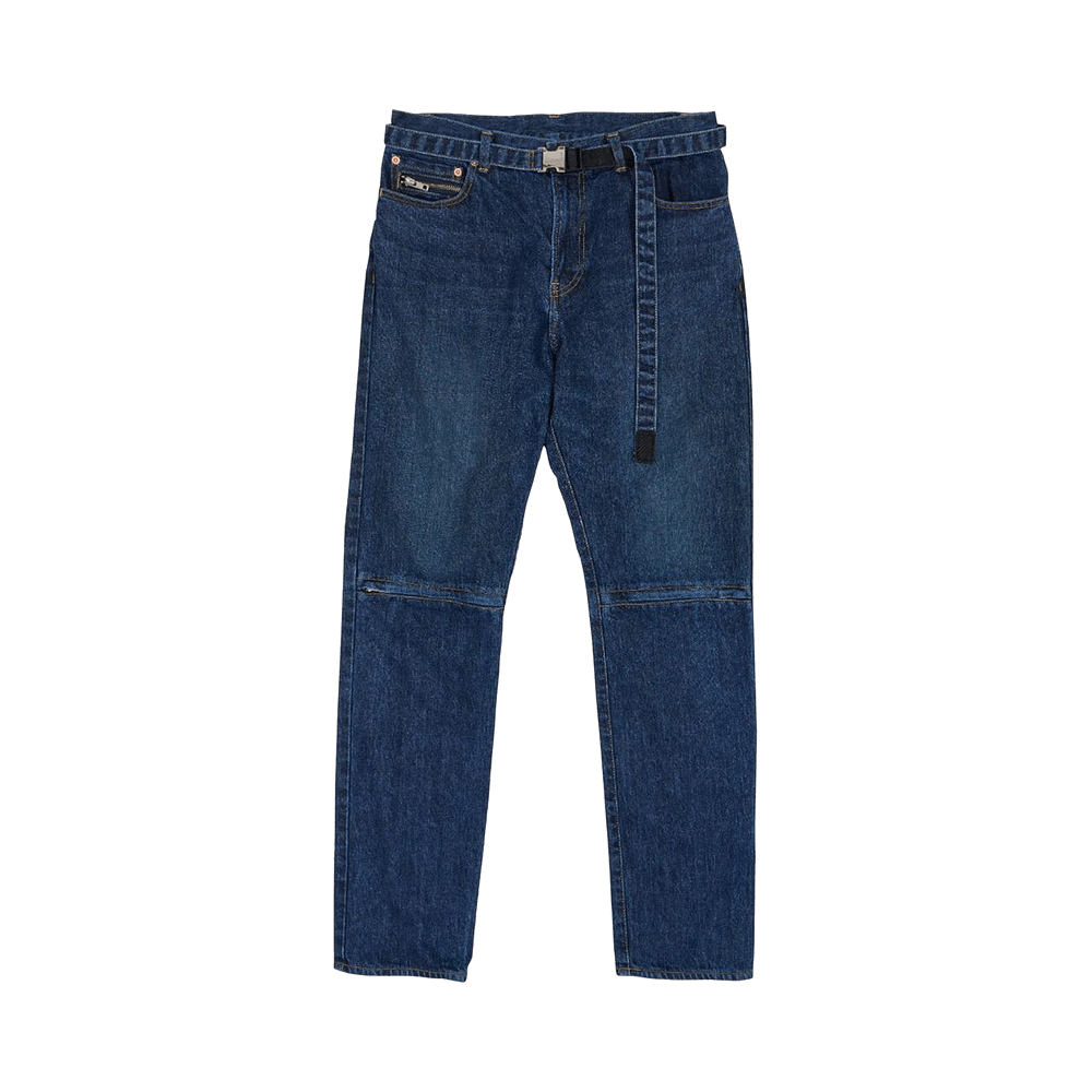 Buy Sacai Denim Pants 'Blue' - 24 03354M 401 | GOAT