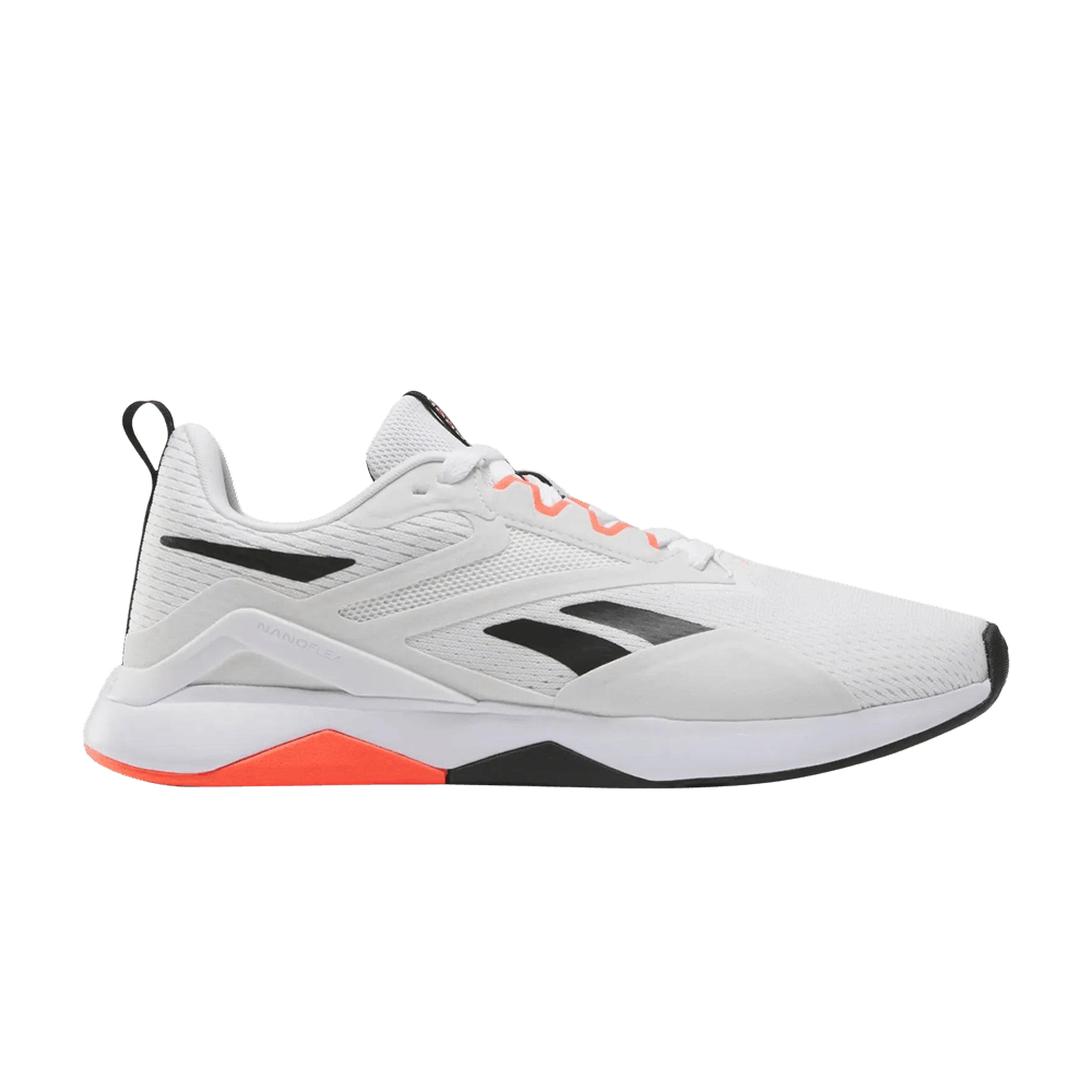 Buy Reebok Wmns Nanoflex TR 2 'White Black Orange Flare