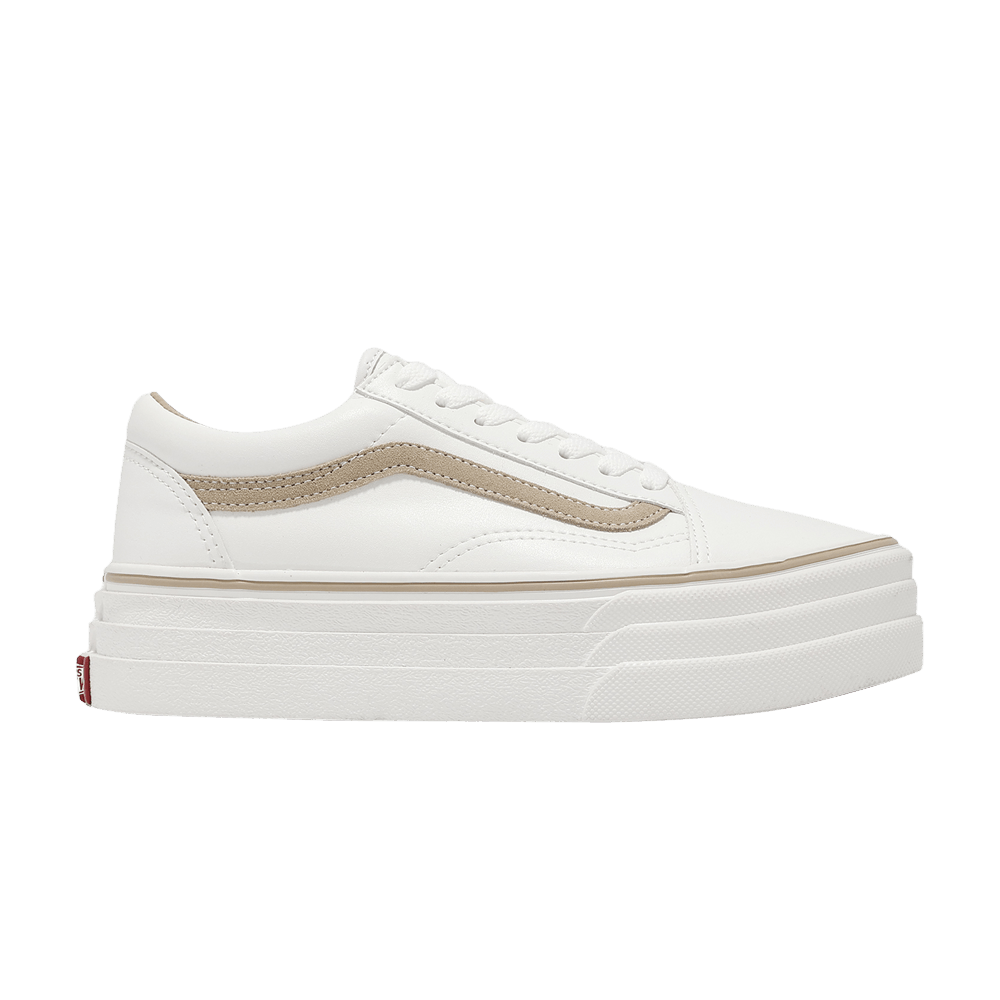 Vans V36cf Old Skool 3sole White Beige