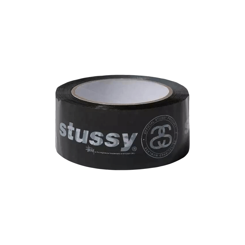 Buy Stussy Italic Link Packing Tape 'Black' - 138676 BLAC | GOAT