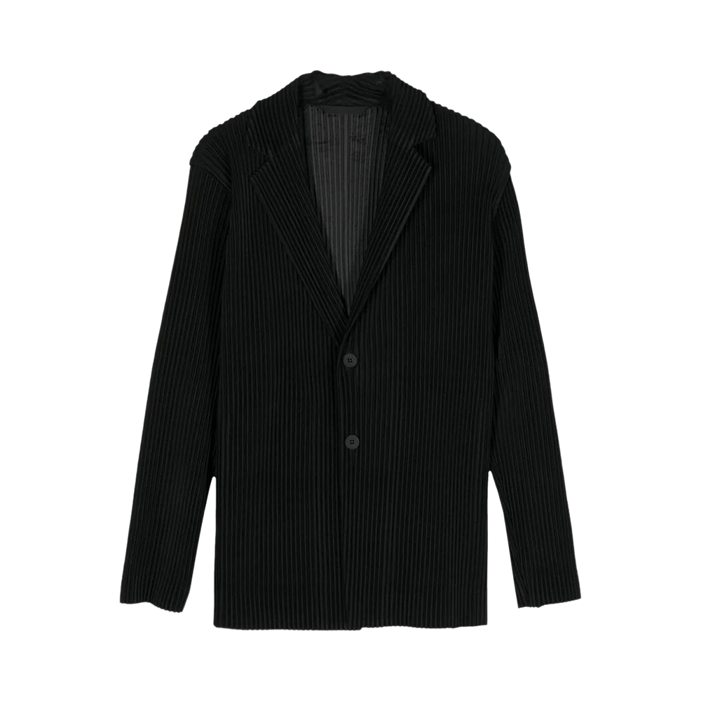 HOMME PLISSE ISSEY MIYAKE ブラック HP55JF150 HOMME PLISSÉ Issey Miyake - Pleated Slim Fit Pants in Black