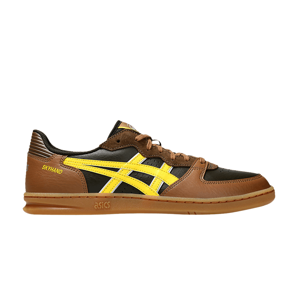 Asics Skyhand OG Black Coffee Tai Chi Yellow